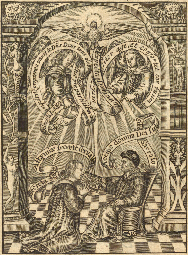 Engraving from old book