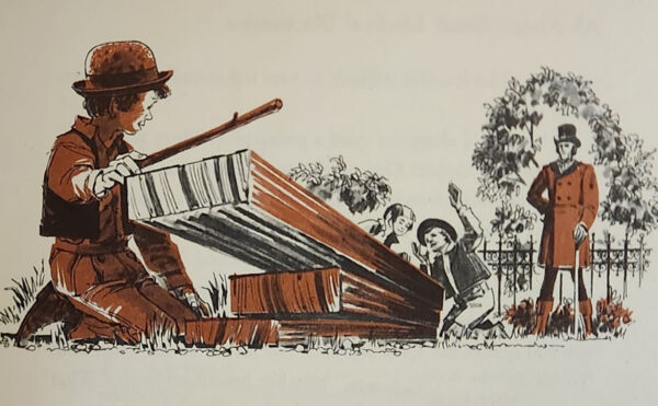 illustration of children playing