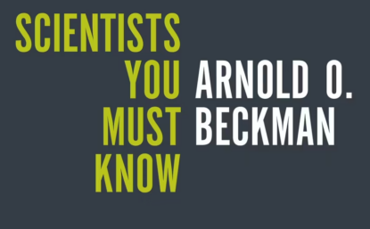 screenshot of Arnold Beckman video